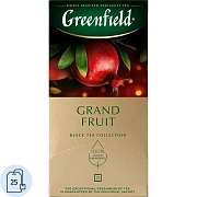 Чай Greenfield Grand Fruit (Гранд Фрут), черный, 25 пакетиков