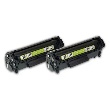 Картридж лазерный Cactus CS-Q2612AD, черный, 2шт/уп