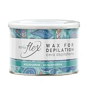 Воск для депиляции Italwax Flex Аквамарин, банка, 400мл, 6435