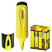 Текстовыделитель Maped Fluo Pep's Classic желтый, 1-5мм, скошенный наконечник