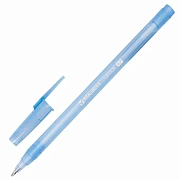 Шариковая ручка Brauberg I-Stick синяя, 0.35мм, тонированный корпус, одноразовая