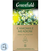 Чай Greenfield Camomile Medow (Камомайл Медоу), травяной, 25 пакетиков