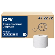 Туалетная бумага Торк Advanced Т8, 472272, в рулоне, 207м, 2 слоя, белая