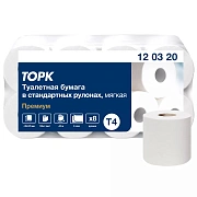 Туалетная бумага Торк Premium T4, 120320, 2 слоя, белая, 8 рулонов