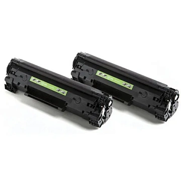 Картридж лазерный Cactus CS-C725D, черный, 2шт/уп