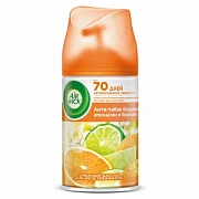 Сменный баллон для освежителя воздуха Air Wick Freshmatic, 250мл Air Wick Freshmatic апельсин и бергамот, 250мл