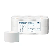 Туалетная бумага Tellus (tork) Universal T2, 1 слой, 200м, белая, 120197
