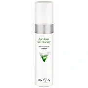 Гель очищающий Aravia Anti-Acne Gel Cleanser для жирной и проблемной кожи лица, 250мл