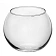 Ваза для мелких предметов, круглая, высота 102 мм, стекло, PASABAHCE 'ФЛОРА', фирменная подарочная упаковка, 43417