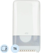 Диспенсер для туалетной бумаги в рулонах Tork Elevation T6, 557500, миди, белый