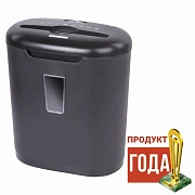 Персональный шредер Brauberg S6, 6 листов, 16 литров, 3 уровень секретности